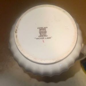 Copeland Spode “wicker lane” teapot